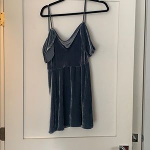Reformation velvet dress
